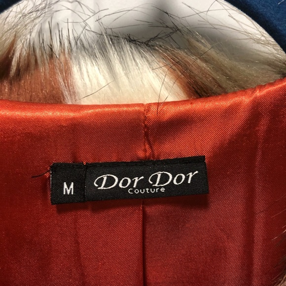 Multi colored faux fur vest. Nicely done. So soft - Picture 4 of 5